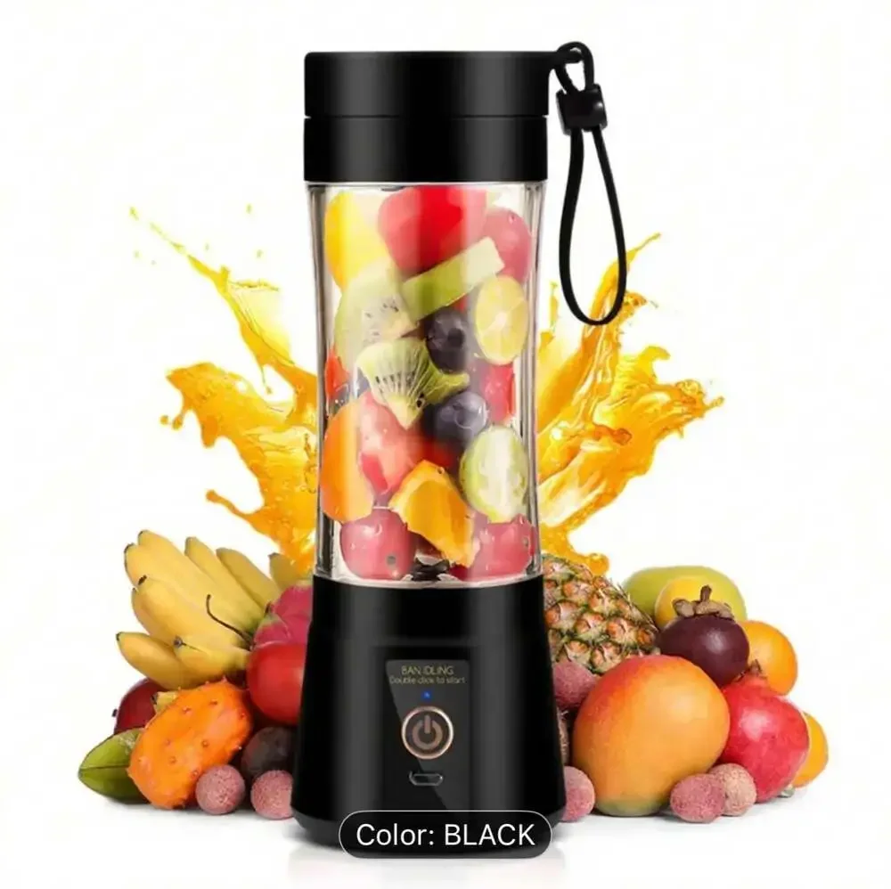 Eternal Lifestyle Cordless Portable Blender Personal Size 2000mAh USB Rechargeab